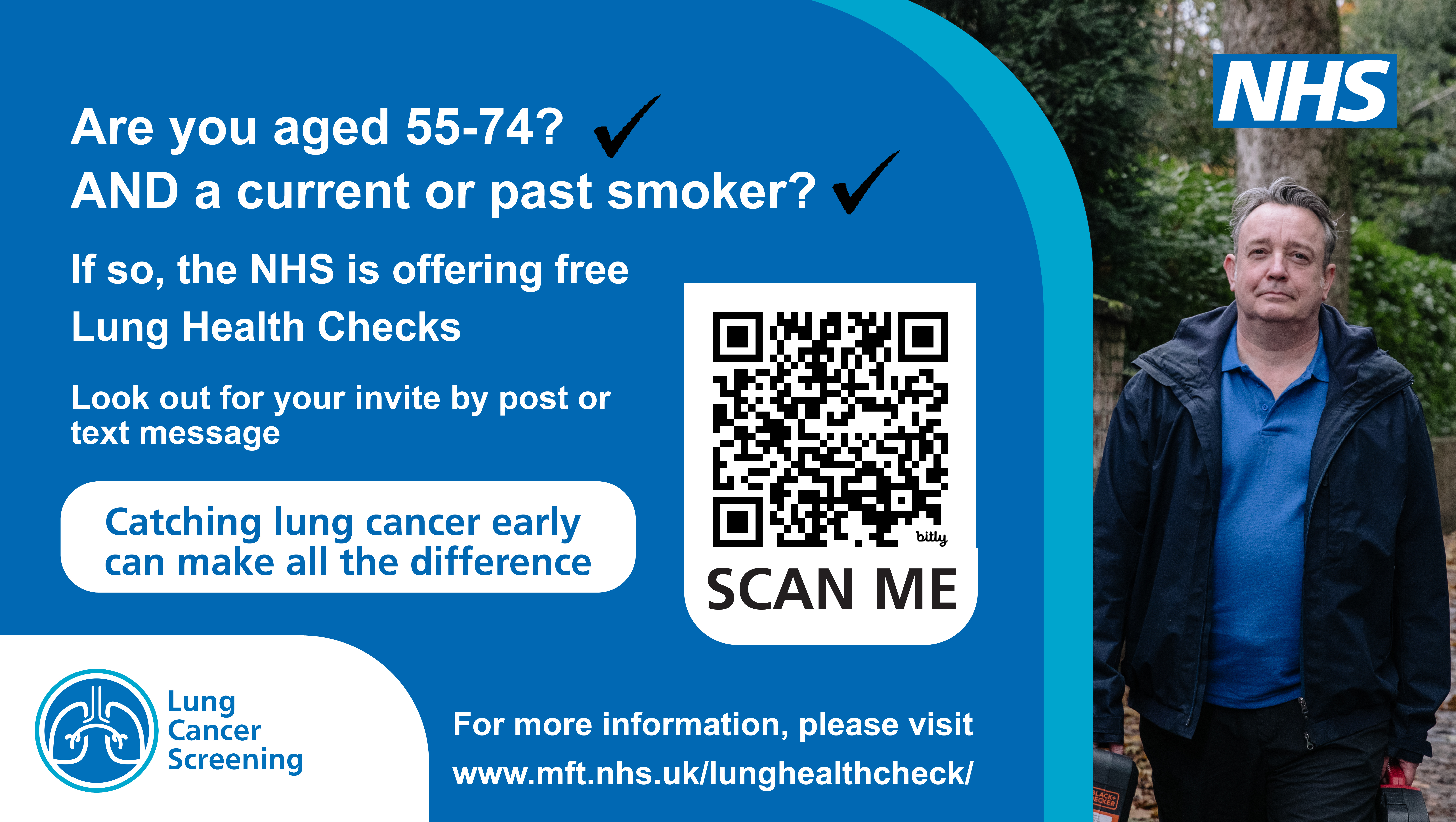 NHS Lung Cancer Screening for residents in Sale Central – April/May 2026